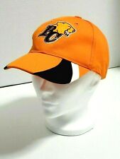 Official CFL BC Lions Baseball Hat Cap Orange HG Brands Adults One Size