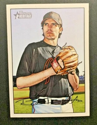 2007 Bowman Heritage - Barry Zito #130 San Francisco Giants - Image 1 of 2