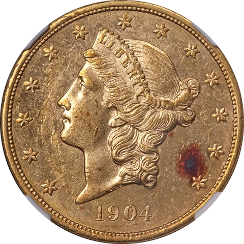 1904-P Liberty Gold $20 NGC MS62 PL Superb Eye Appeal Strong Strike Cover