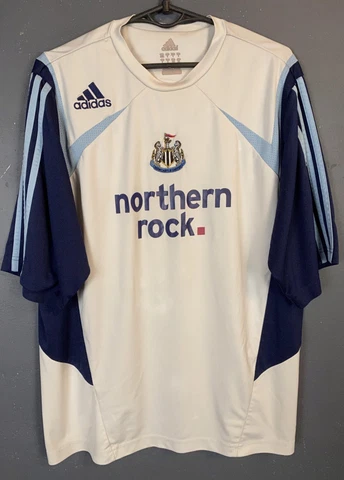 MEN'S FC NEWCASTLE UNITED 2007/2008 TRAINING FOOTBALL SOCCER SHIRT JERSEY SIZE L Cover