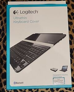 Logitech Ultrathin Keyboard Cover Bluetooth for iPad 2, 3rd Generation