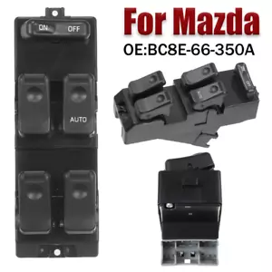 Interruptor de control de ventana de coche ABS BC8E-66-350A para Mazda MPV Protege 1996-1998 - Imagen 1 de 6