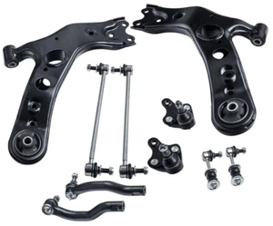 Suspension Kit Front Lower Control Arm for Toyota RAV4 06-2018 Sway Bar Tie Rod - Picture 1 of 1