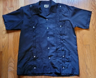 Camisa de boda mexicana vintage años 80 XL Foto 1 de 4