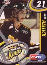 2005-06 Brandon Wheat Kings #10 Matt Hallick