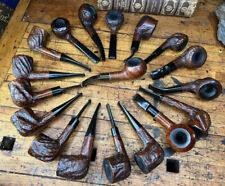 Lot Of 18 Vtg Tobacco Pipes, Various Makers Huntleigh, Earl Of Essex, Majestic