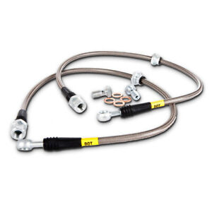 Brake Hydraulic Hose-Stainless Steel Lines Front Stoptech 950.44023