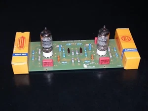 DYNACO ST-70 6GH8 Stuffed Driver Phenolic PCB + matched pair 6GH8A EI Philips - Picture 1 of 19