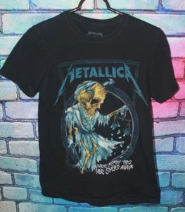 Metallica Their Money Tips Her Scales Again T-Shirt Black Men's Small - Picture 1 of 3