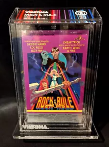 ROCK & RULE 1983 ORIGINAL FIRST PRINTING vhs new sealed graded VHSDNA 8.0 NM - Picture 1 of 5