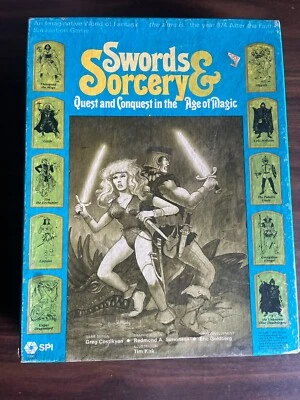 SWORDS & SORCERY: Quest and Conquest in the Age of Magic SPI 1978 - Image 1 of 4