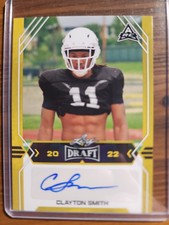 2022 Leaf Draft - Autographs #BA-CS2 Clayton Smith (AU, RC)