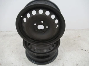 VW Golf V 1K 03-09 2x Stahlfelgen 6J ET 47 15 Zoll KBA 44551 #172 - Bild 1 von 9