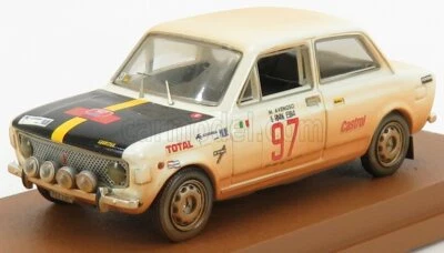 MODELLINO AUTO STATICO DIECAST FIAT 128 #97 RALLY ISOLA D'ELBA 1972 AVENOSO 1/43 - Immagine 1 di 4