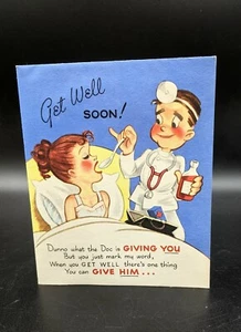 Fun Unsigned Vintage Wallace Brown POP UP Cage Greeting Card GET WELL Give Bird - Picture 1 of 9