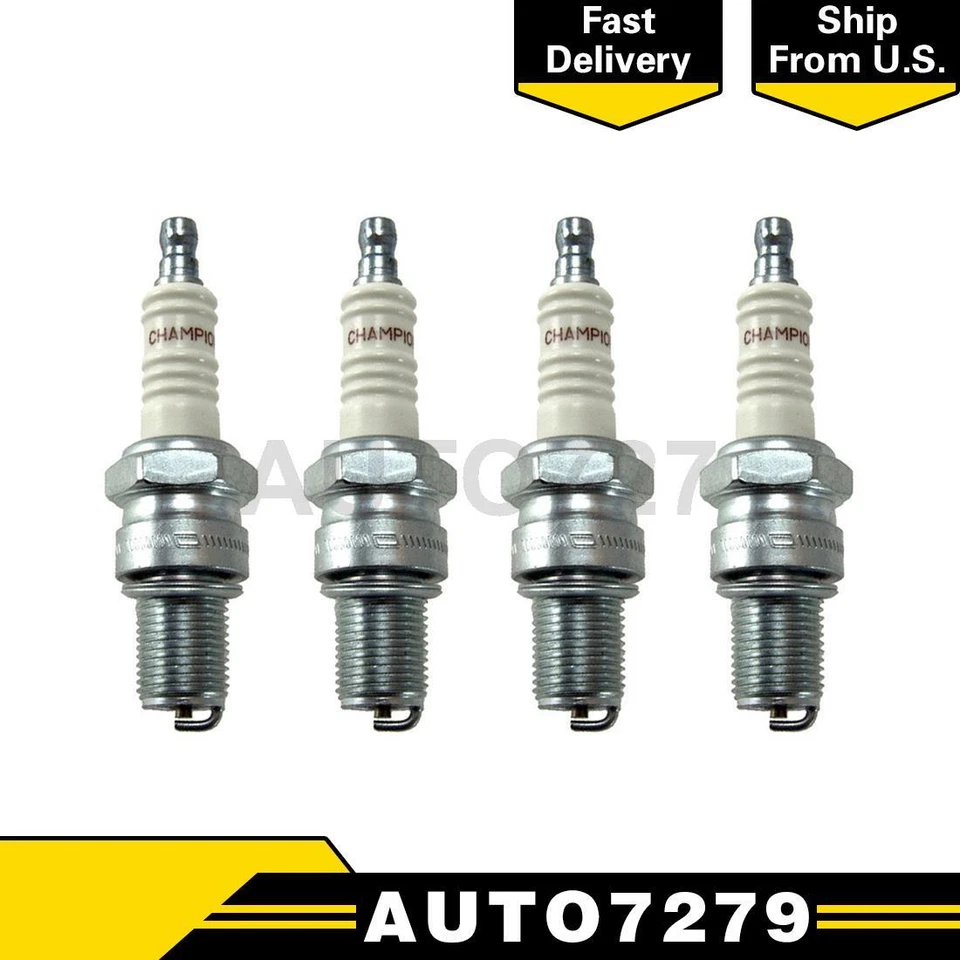 Champion Spark Plug  4PCS Spark Plug For Volvo 444 Foto 1 de 1