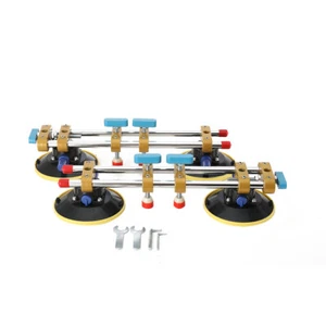 2Pcs Seamless Stone Seam Setter w/4 Vacuum Hand Cup Table Tensioner Suction Cups - Picture 1 of 12