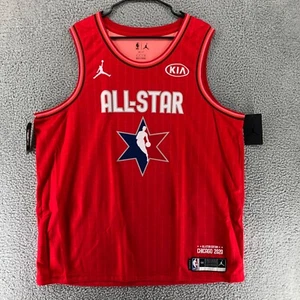 Jordan NBA All Star Game Toronto Raptors Kyle Lowry Red Jersey Men's Size 2XL - Picture 1 of 8