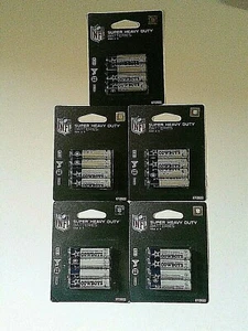 Dallas Cowboys COWBOYS Super Heavy Duty Batteries AAA x4 1.5V lot of 5 - Picture 1 of 4