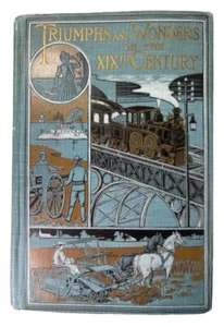 Rare SALESMAN SAMPLE World Wonders of 19th Century 350+ Illustrated 1899 BOYD - Picture 1 of 21