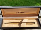 Sheaffer Model 70 Gold Electroplated Boxed Ballpoint Pen Vintage As Found 