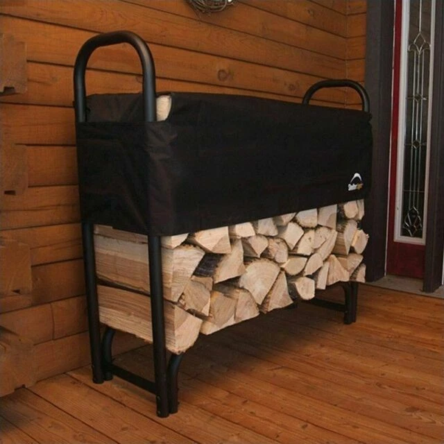 ShelterLogic 4ft Adjustable Heavy Duty Outdoor Firewood Rack with Steel Frame... - Image 1 of 1