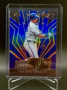 2024 Panini Select Baseball Nick Loftin Turbo Charged Blue Prizm /49 Color Match - Picture 1 of 2