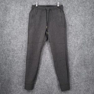 American Eagle Jogger Pants Mens 2XS XXS Gray Elastic Waist Drawstring Heather - Picture 1 of 10