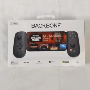 Backbone One Gen 2 Mobile Gaming Controller for iPhone - Lightning, Black New - Picture 1 of 1
