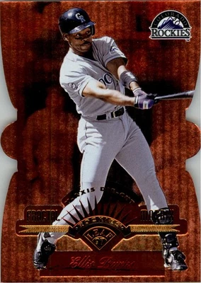 1997 Leaf Fractal Matrix Die Cuts #120 Ellis Burks BY - BB - Image 1 of 2