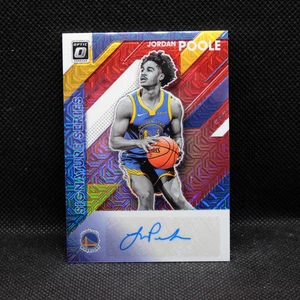 2019-20 Jordan Poole Donruss Optic Signature Series SS-JPL Rookie Autograph - Bild 1 von 2