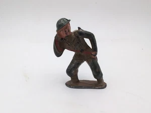 Vintage Barclay Manoil WWI Bleispielzeug Soldat - Feldtelefon - Bild 1 von 10