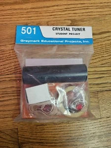 GRAYMARK 501 CRYSTAL TUNER STUDENT PROJECT SEALED - Picture 1 of 3