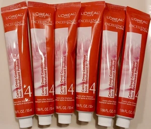 L’Oreal Excellence Creme Caring Deep Conditioner ~ Lot of Six (6) ~ 1.86 fl. Oz. - Picture 1 of 1