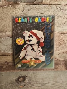 Sello de cumpleaños J101c Ty Beanie Babies 1999 #31 oso de vacaciones 1998 - Imagen 1 de 2
