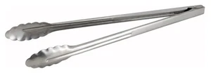 Coiled Spring Extra Heavyweight Stainless Steel Utility Tong, 16-Inch - Picture 1 of 2