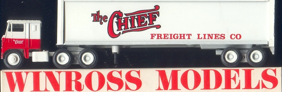 Chief Freight Lines '82 Winross Truck - Image 1 of 1