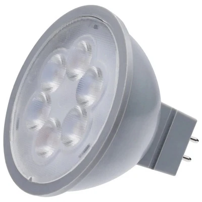 4.5 Watt MR16 LED - Silver Finish - 4000K - GU5.3 Base - 360 Lumens - 12 Volt - - Image 1 of 4