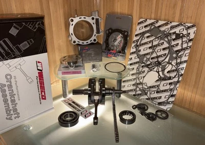 KIT DE RECONSTRUCCIÓN DEL MOTOR HONDA CRF450X 2005-17/cigüeñal+rodamientos+pistón+cilindro Foto 1 de 4