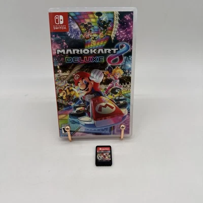 Mario Kart 8 -- Deluxe Edition Physical (Nintendo Switch, 2017) -- TESTED - Image 1 of 4