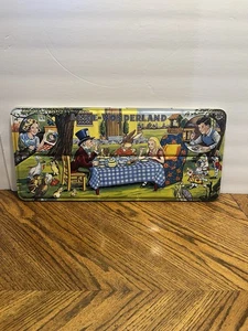 Set pittura acquerello litografia latta Alice nel paese delle meraviglie vintage  - Foto 1 di 6