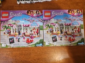 Lego Friends Kit 41119 Heartlake Cupcake Caf&eacute; Complete Set