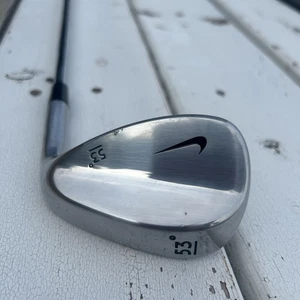 Cuña de arena forjada Nike SW 53* cuña de acero para hombre diestro muy ligeramente usada - Imagen 1 de 7