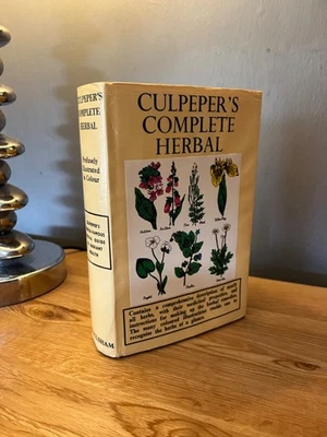 Culpeper's Complete Herbal Vintage Hardback Book with Dust Cover Unclipped VGC - Image 1 of 4
