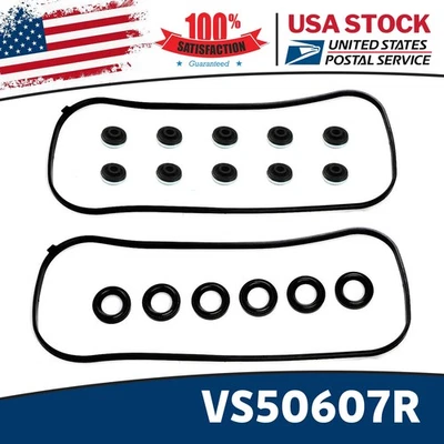 For Honda 2003-2010 Pilot 3.5 Odyssey 3.0 Engine Valve Cover Set Gasket VS50607R - Imagem 1 de 4