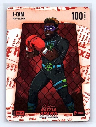 J-CAM (Junior Caminero) Bo Jackson Battle Arena #RHBF-29 Red Headlines Brawl