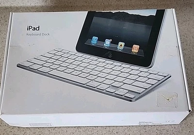 Apple iPad Keyboard Dock A1359 30-Pin 1st 2nd Generation iPad  - Image 1 of 4