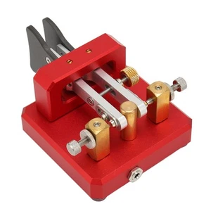 Morse Code Key Double Paddle Automatic Shortwave Portable CW Morse Telegrap XXL - Zdjęcie 1 z 12