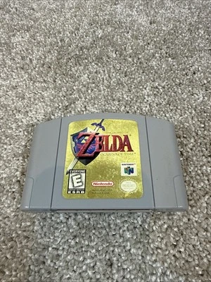 The Legend of Zelda Ocarina of Time N64 Nintendo 64 Original Authentic Tested - Image 1 of 4