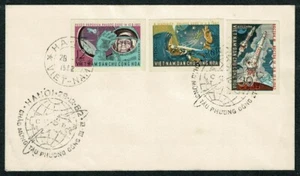 SG07 VIETNAM 1962 FDC Flight of Vostok III and IV imporforated - Picture 1 of 2